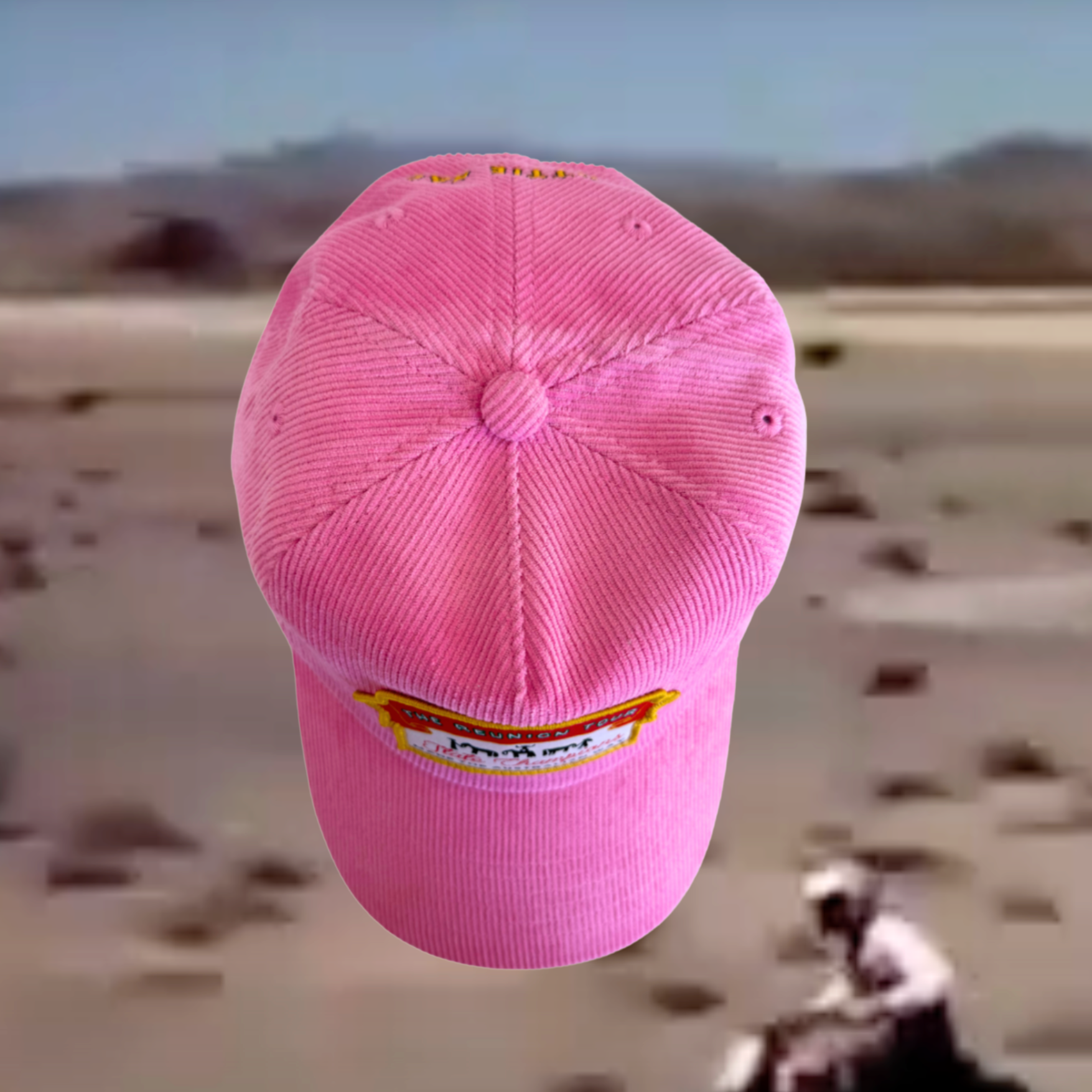 The Reunion Tour Cord Cap - Pink