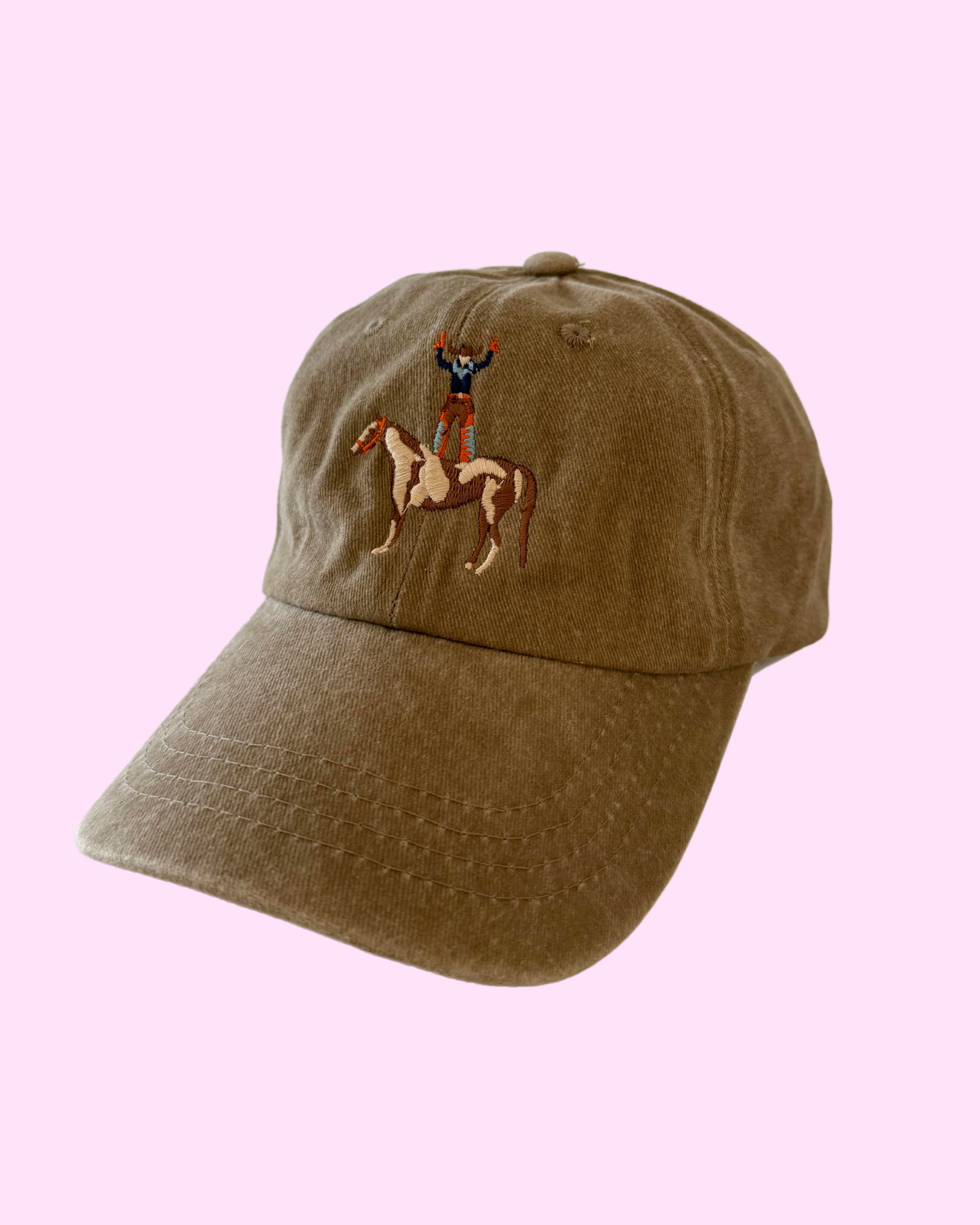 Will Travel for Disco Dad Cap - khaki