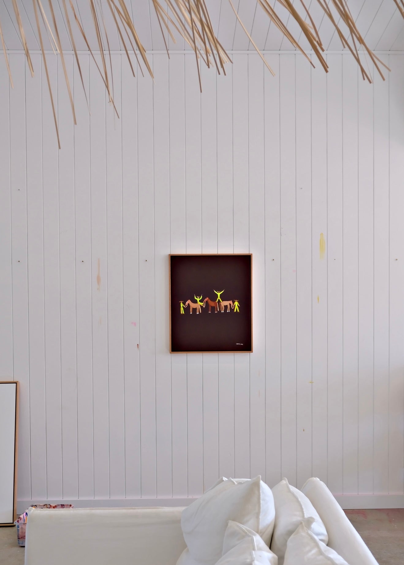 GOOD LUCK DONT DIE (PRINT)- Stretched and Framed LIMITED EDITION