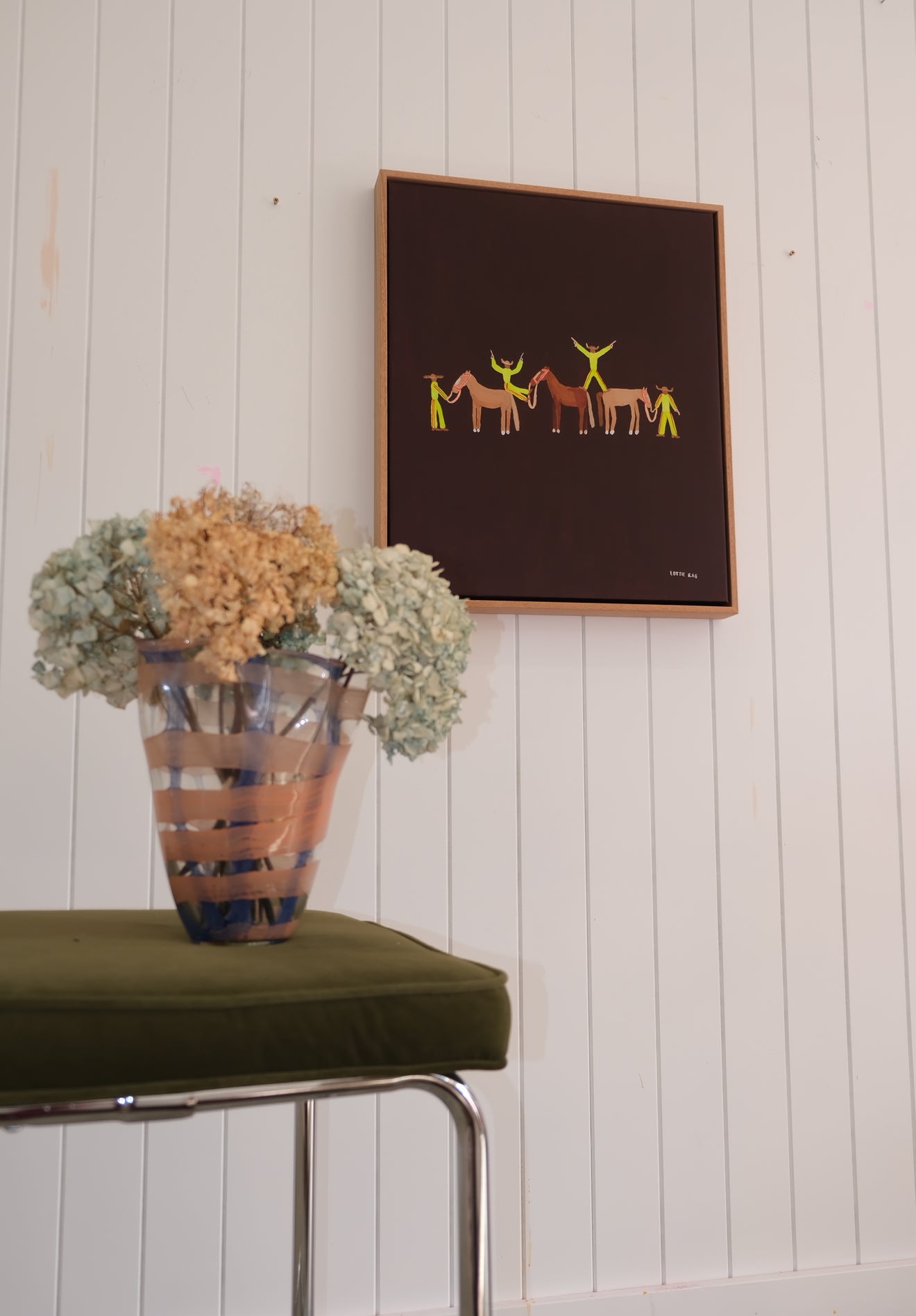 GOOD LUCK DONT DIE (PRINT)- Stretched and Framed LIMITED EDITION