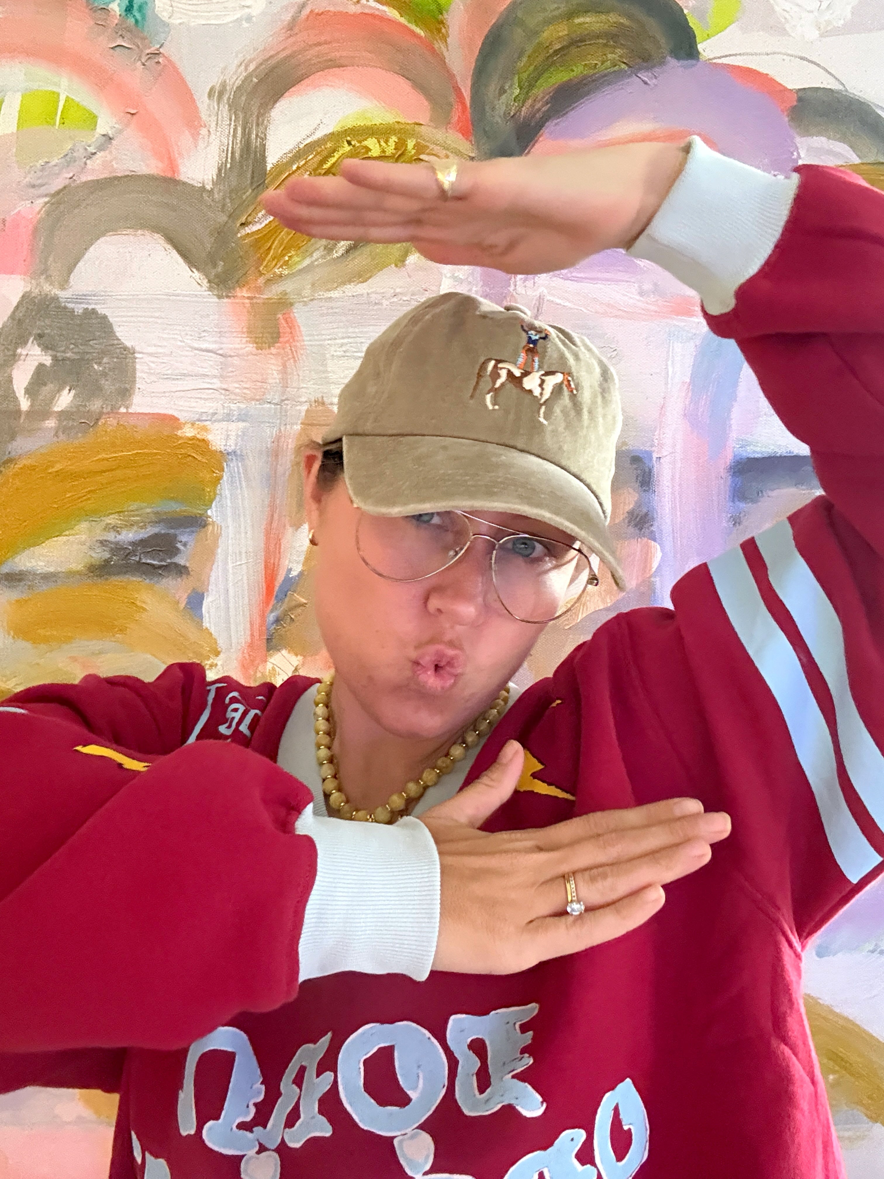 Will Travel for Disco Dad Cap - khaki