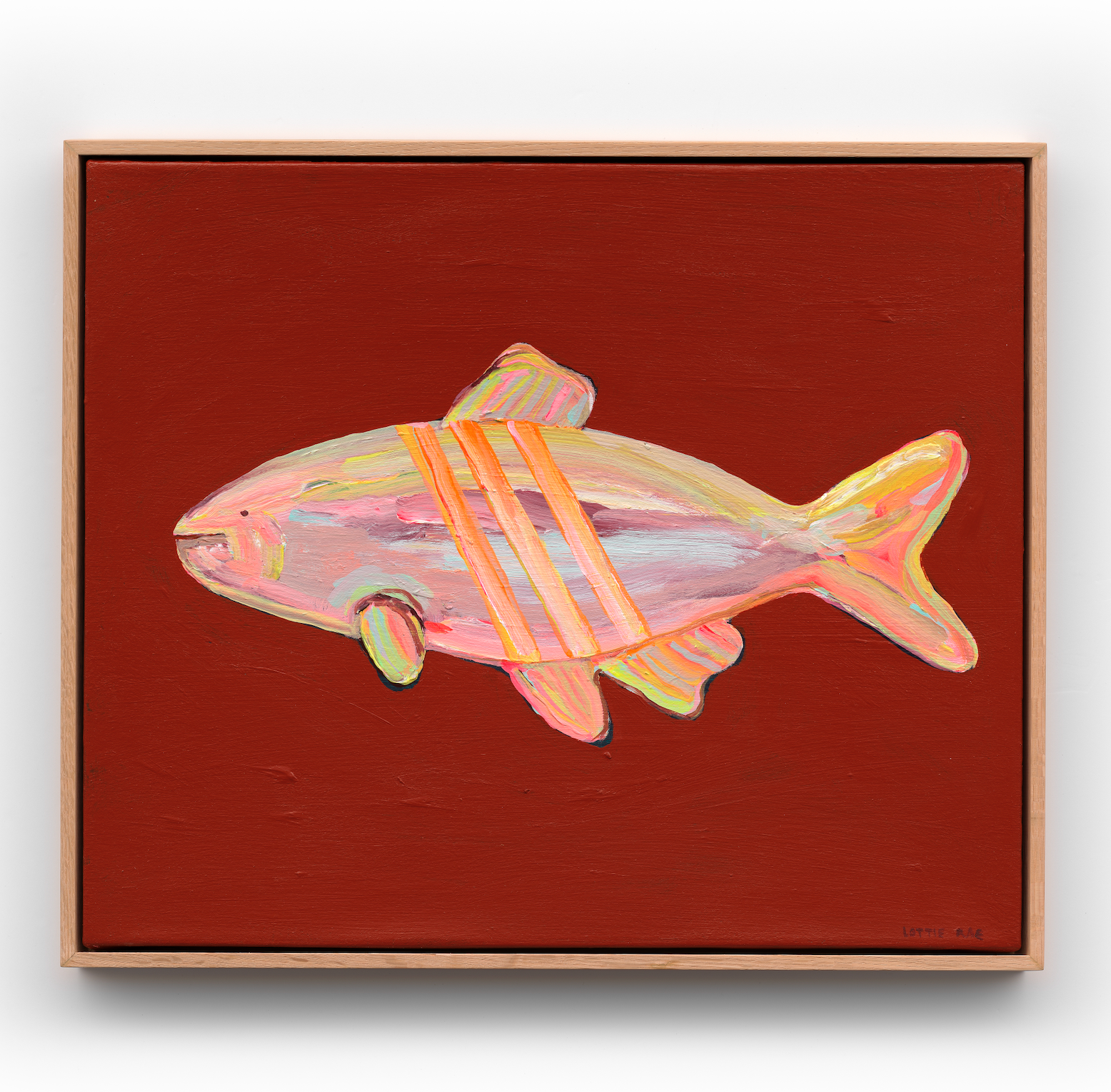 ADIBASS 2.0 - STRETCHED AND FRAMED PRINT