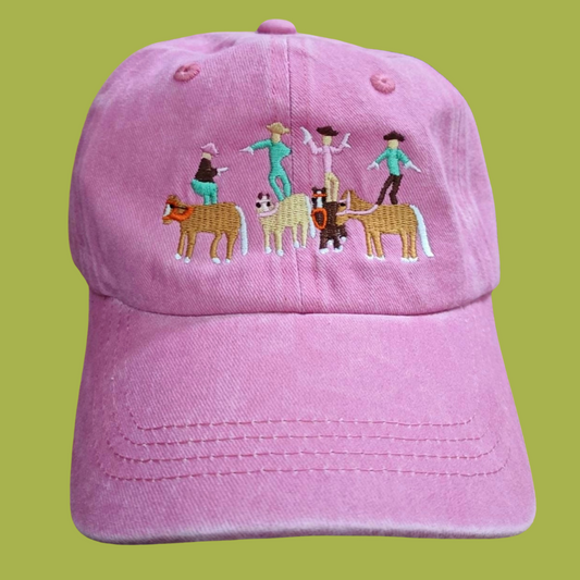 GANGSTAS PARADISE CAP Washed Pink - PRE ORDER