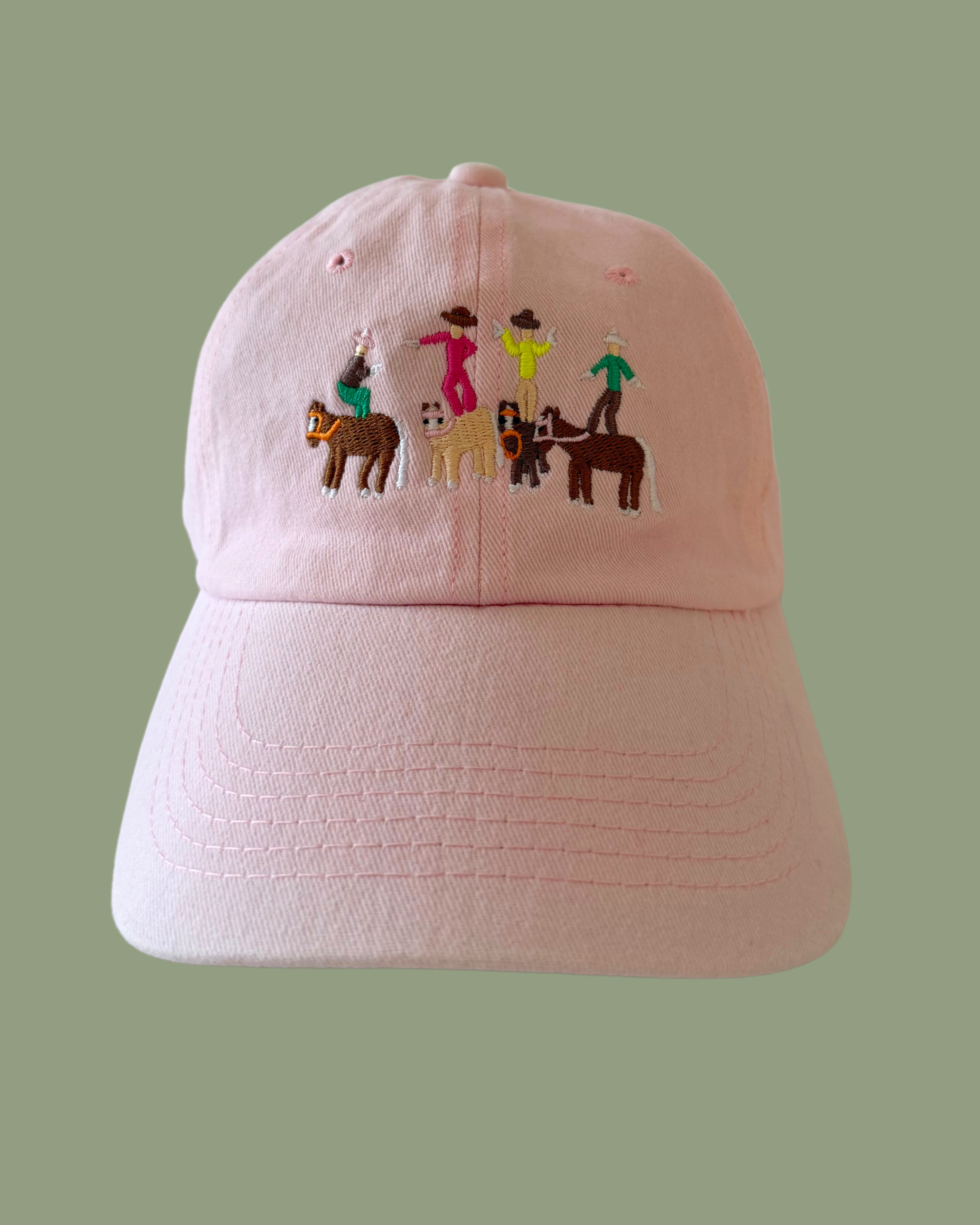 Gangstas Dad Cap - Baby Pink
