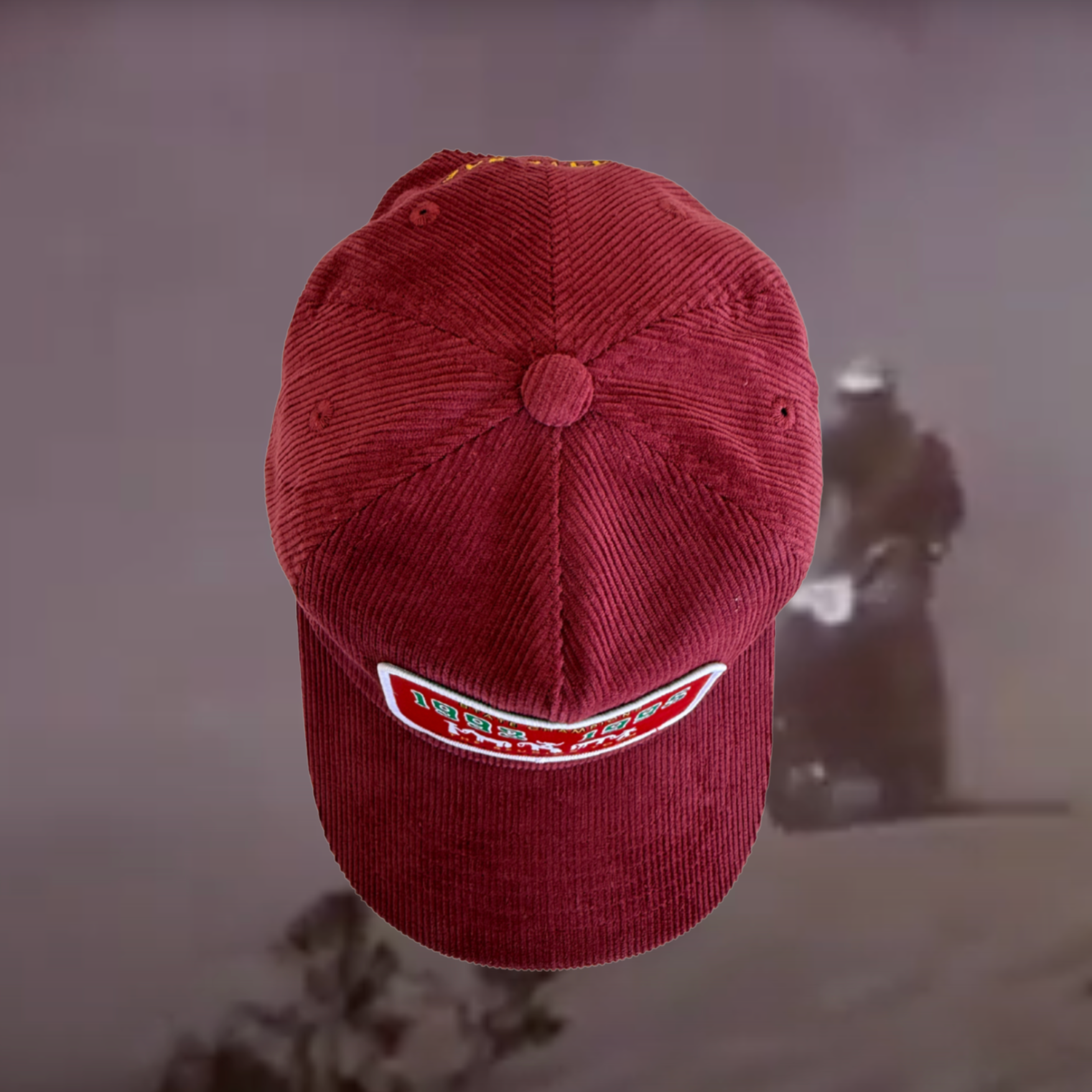 The Reunion Tour Cord Cap - Burgundy