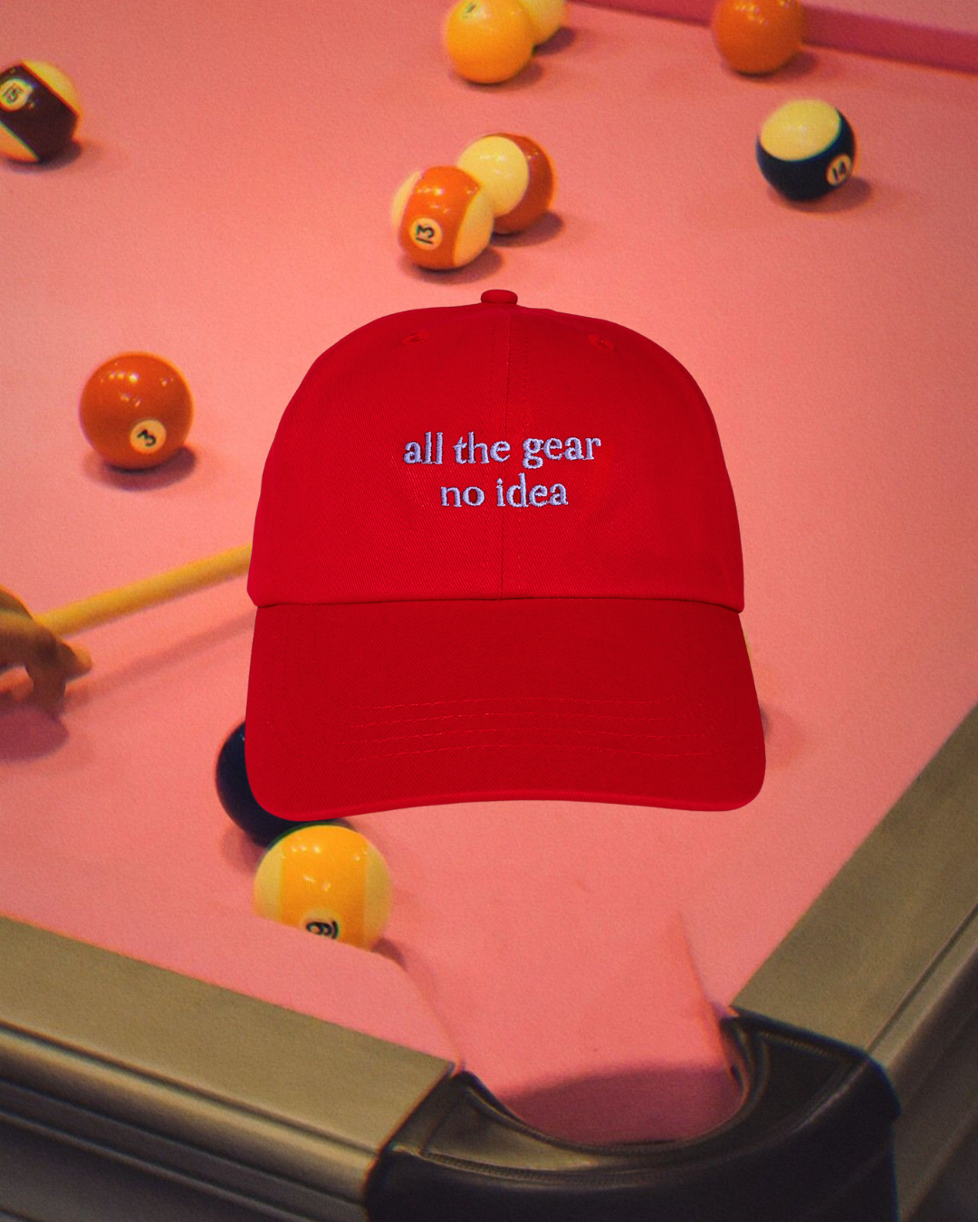 ALL THE GEAR NO IDEA