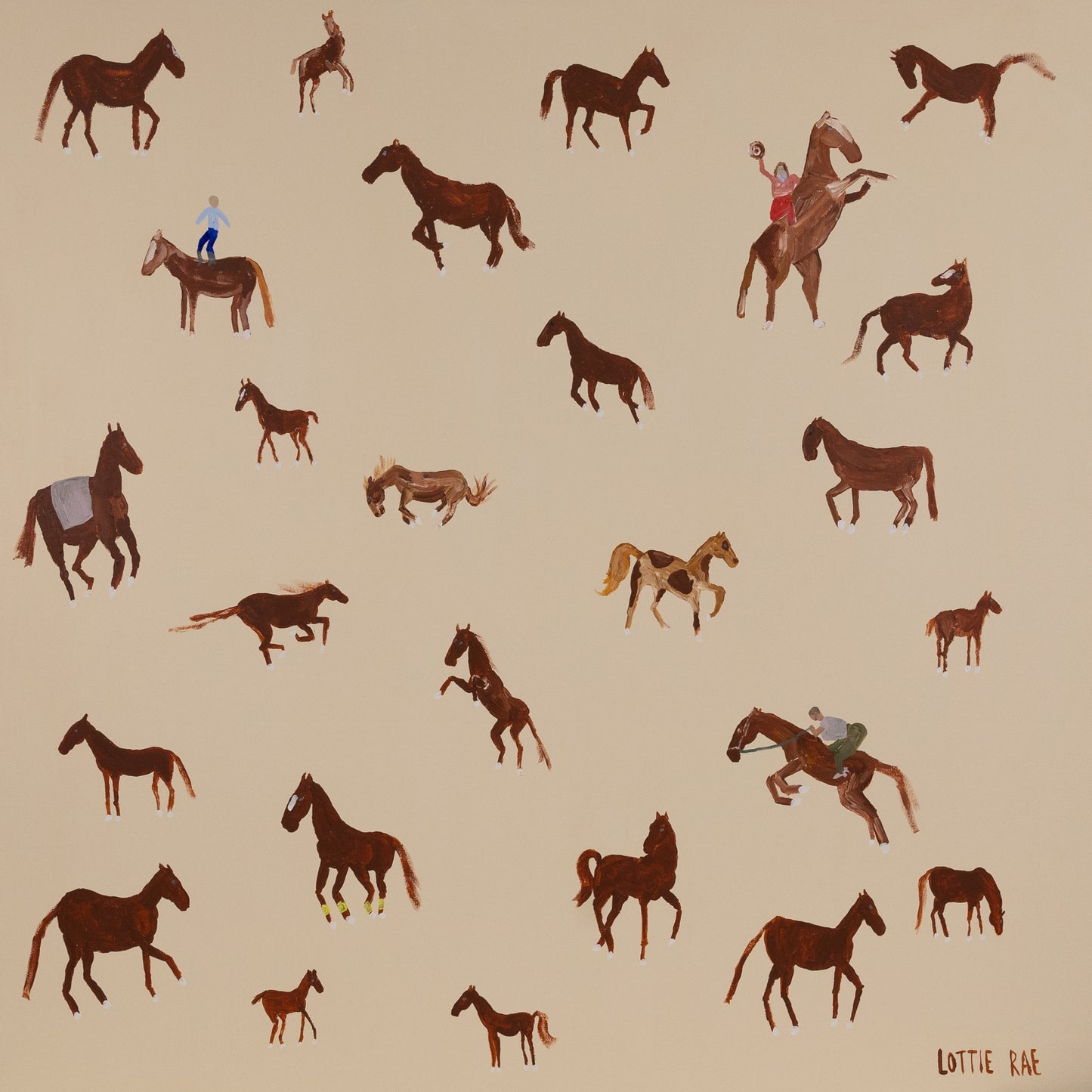 "ALL THE KINGS HORSES"