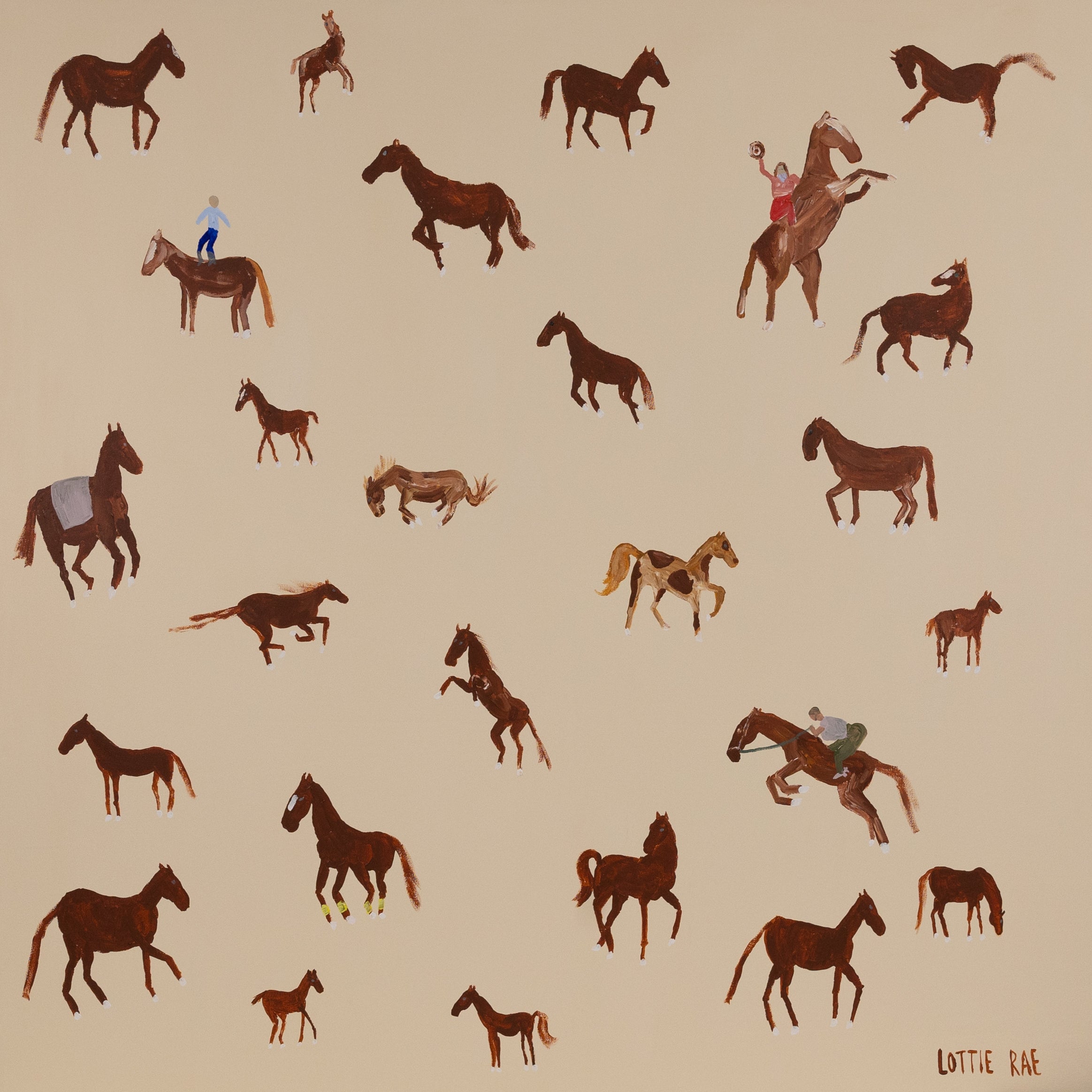 "ALL THE KINGS HORSES"