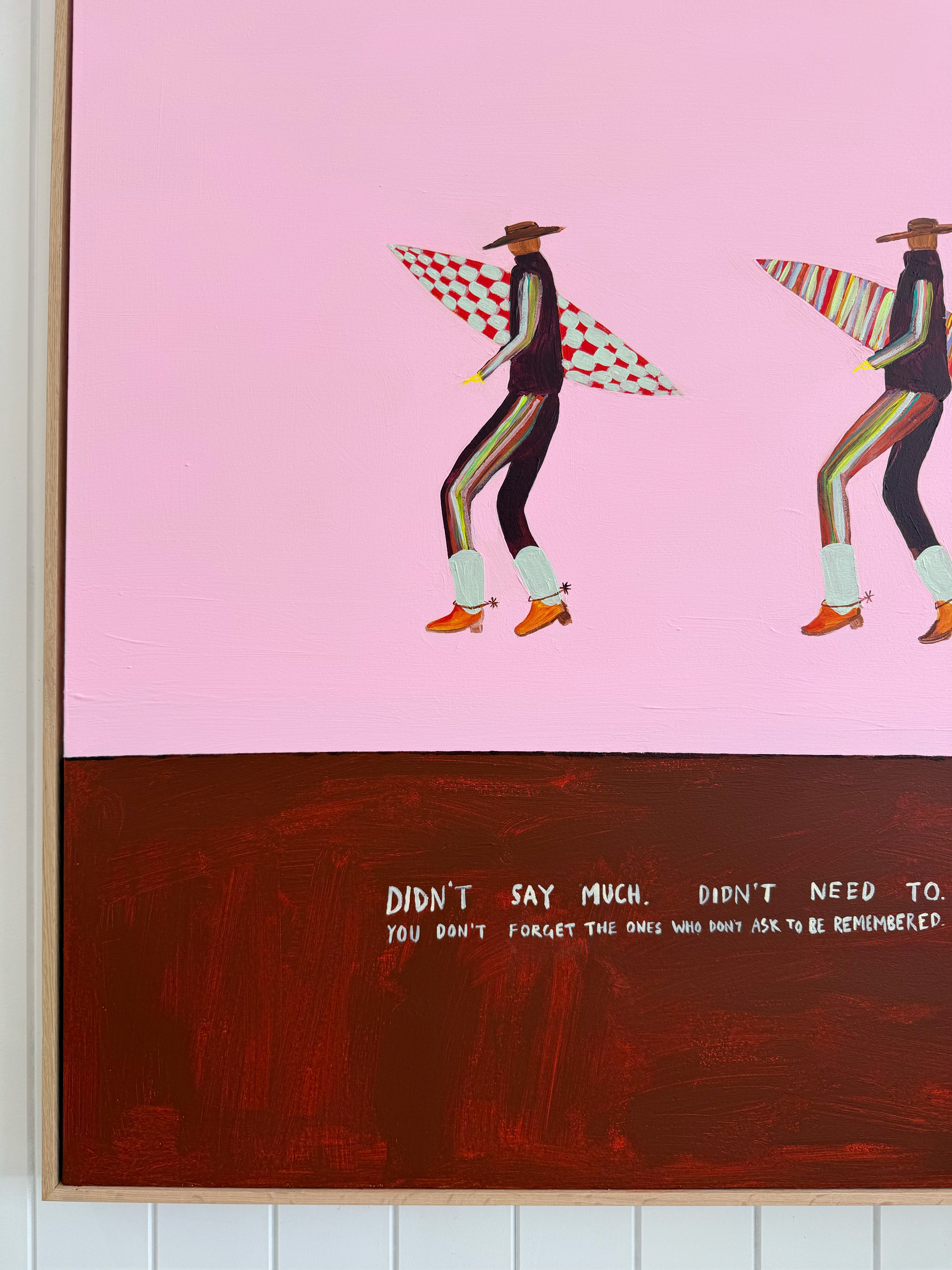 “DIDNT SAY MUCH”