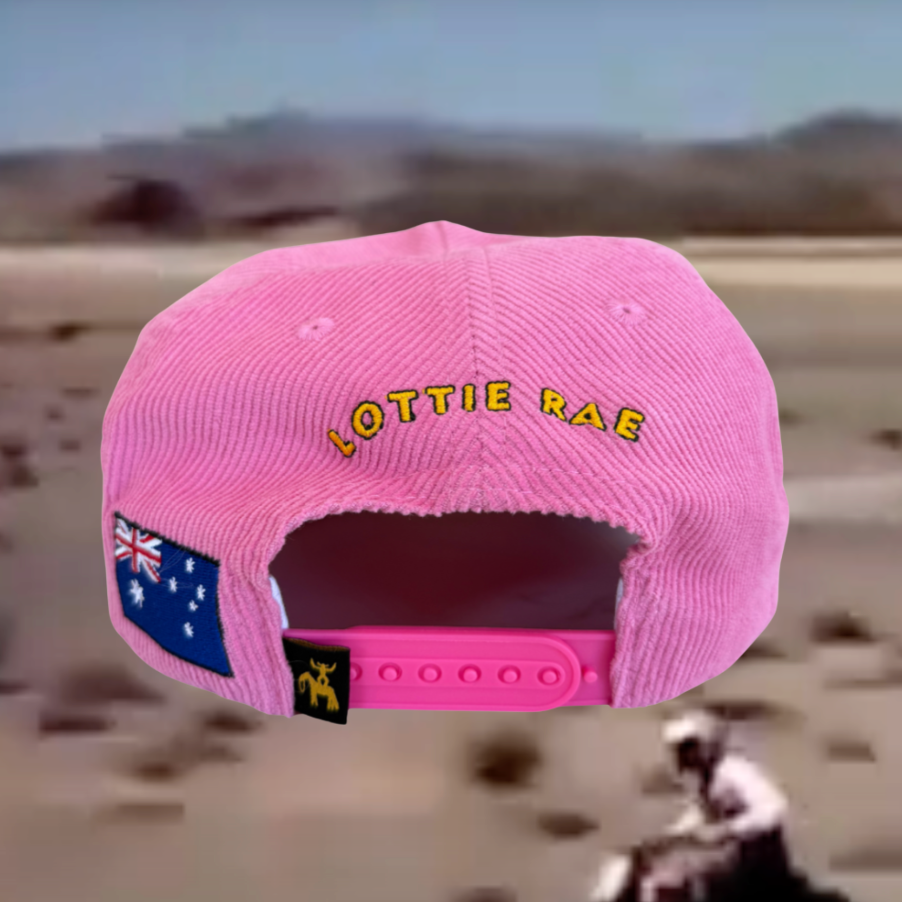 The Reunion Tour Cord Cap - Pink