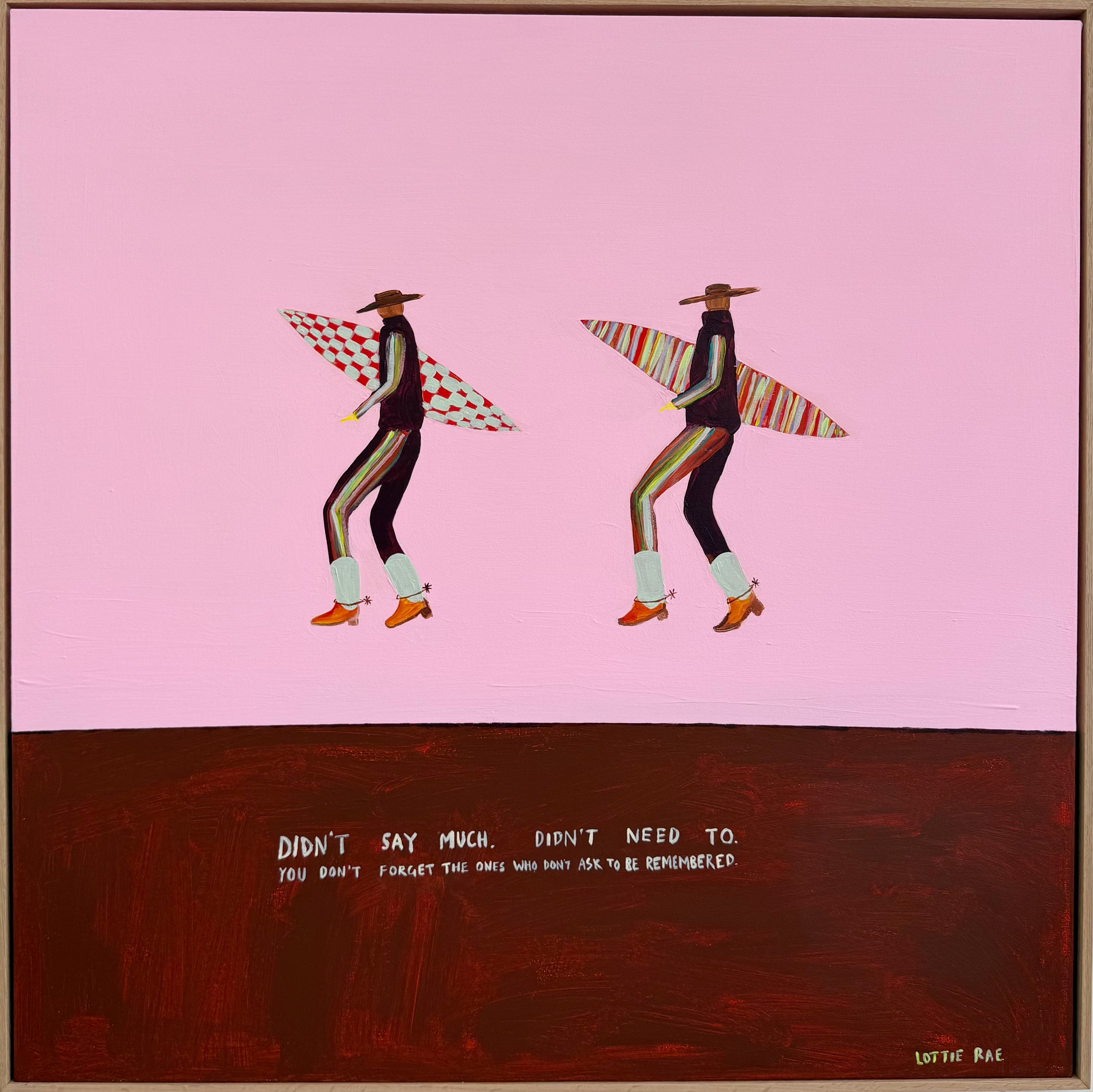 “DIDNT SAY MUCH”