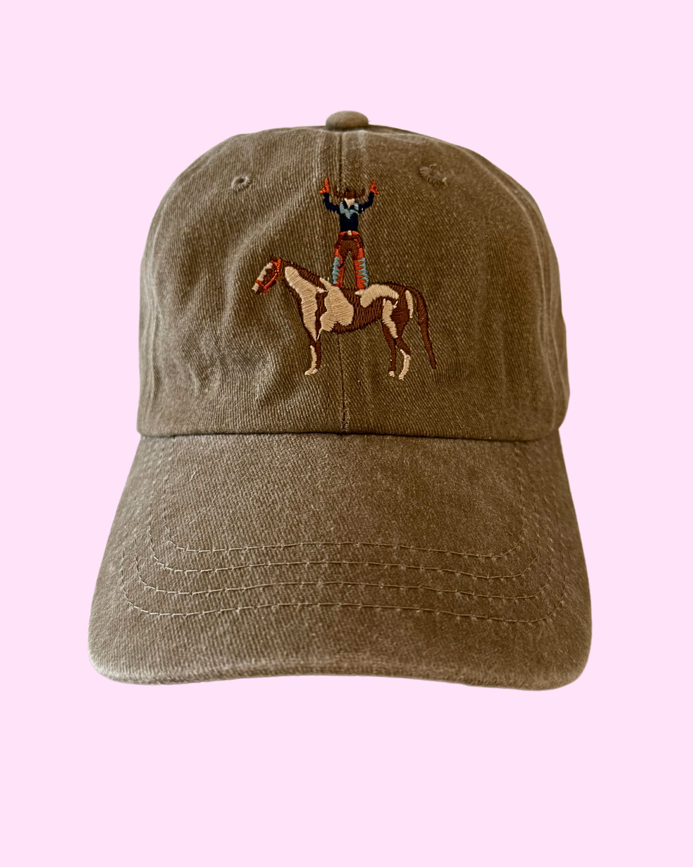 Will Travel for Disco Dad Cap - khaki