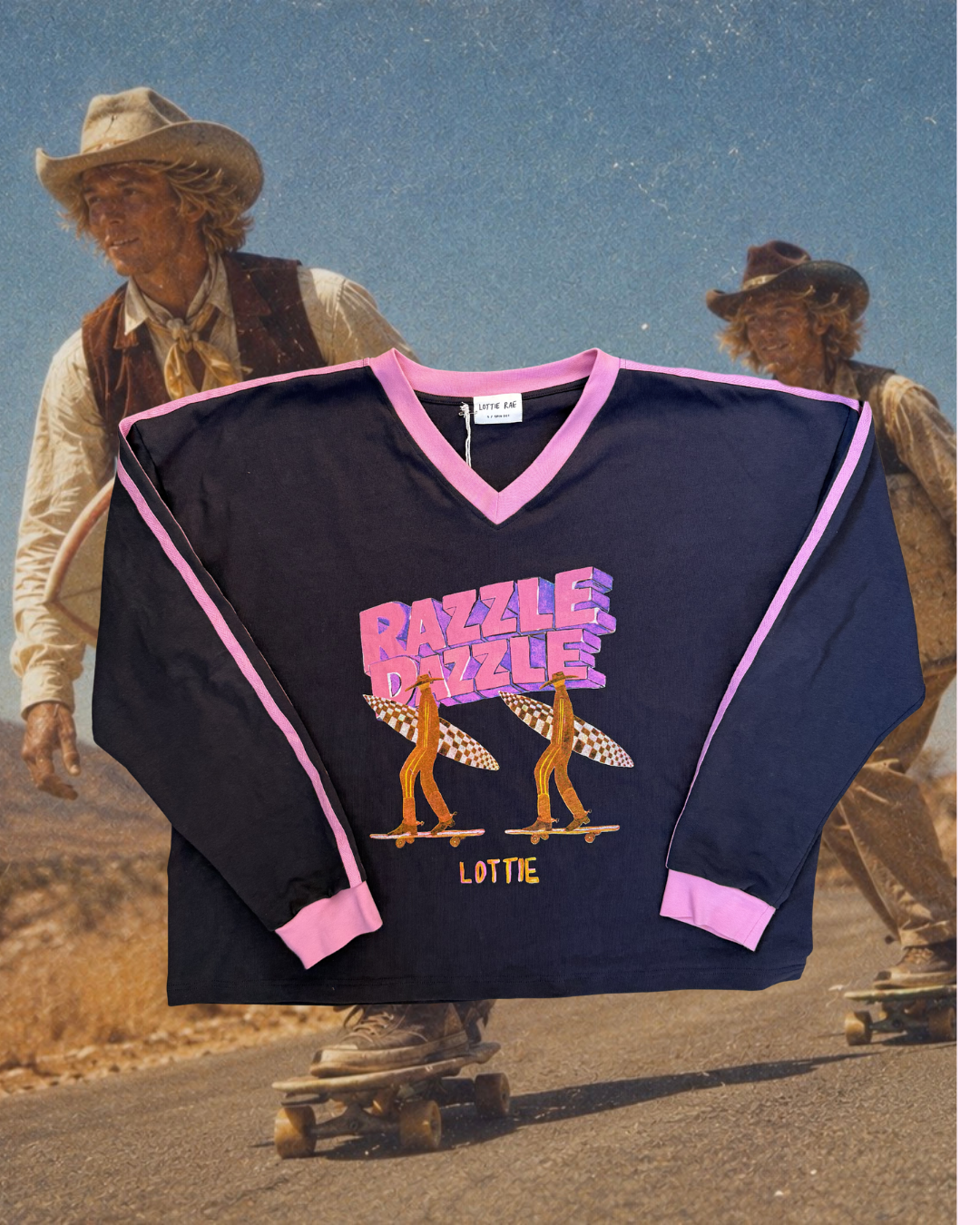 Razzle Dazzle Long Sleeve Tee