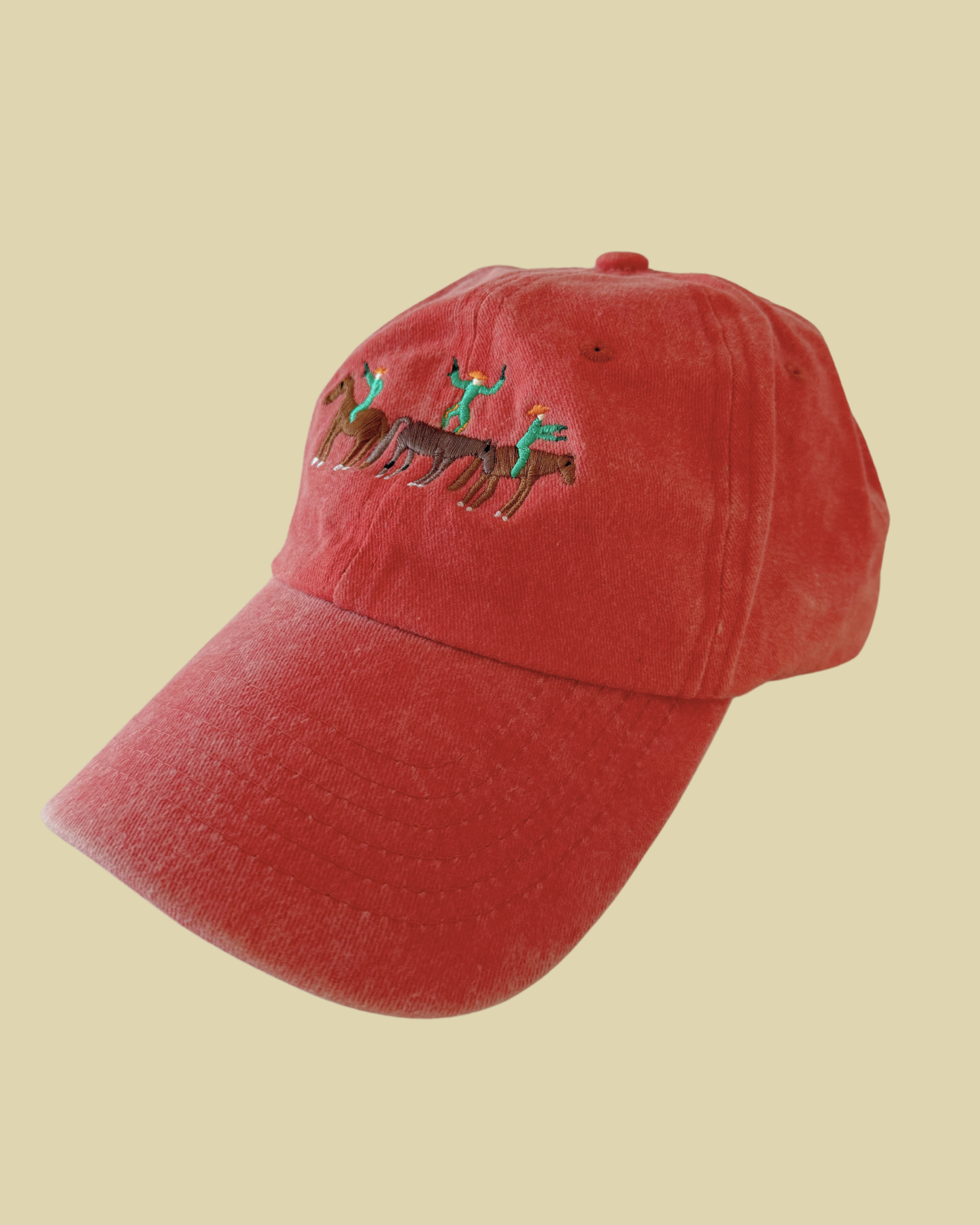 Gangstas Dad Cap - Burnt Orange