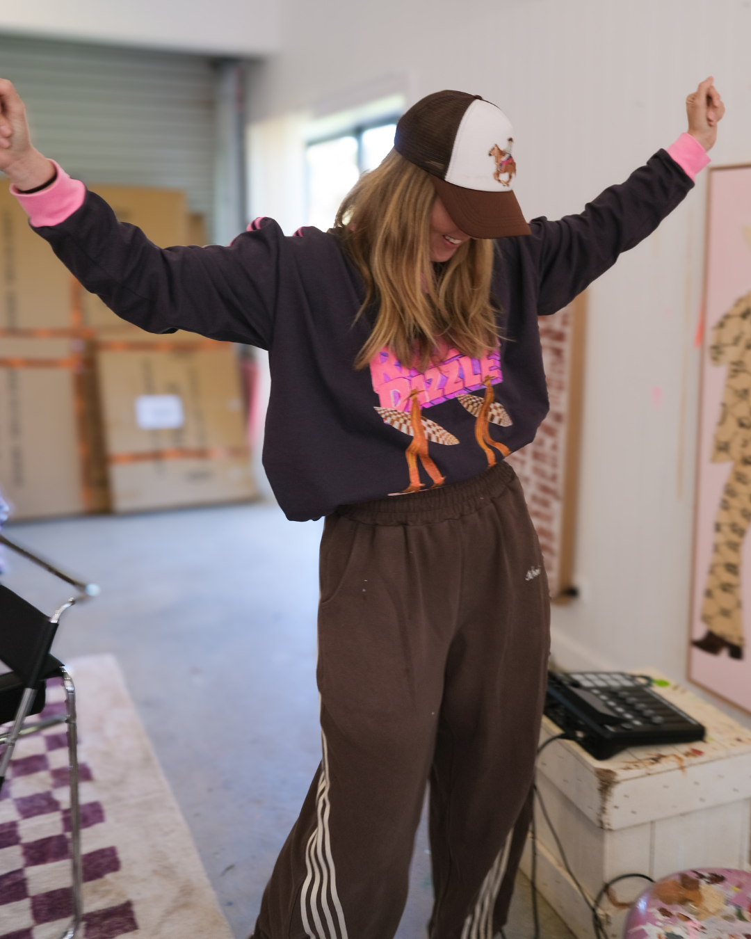 Razzle Dazzle Long Sleeve Tee