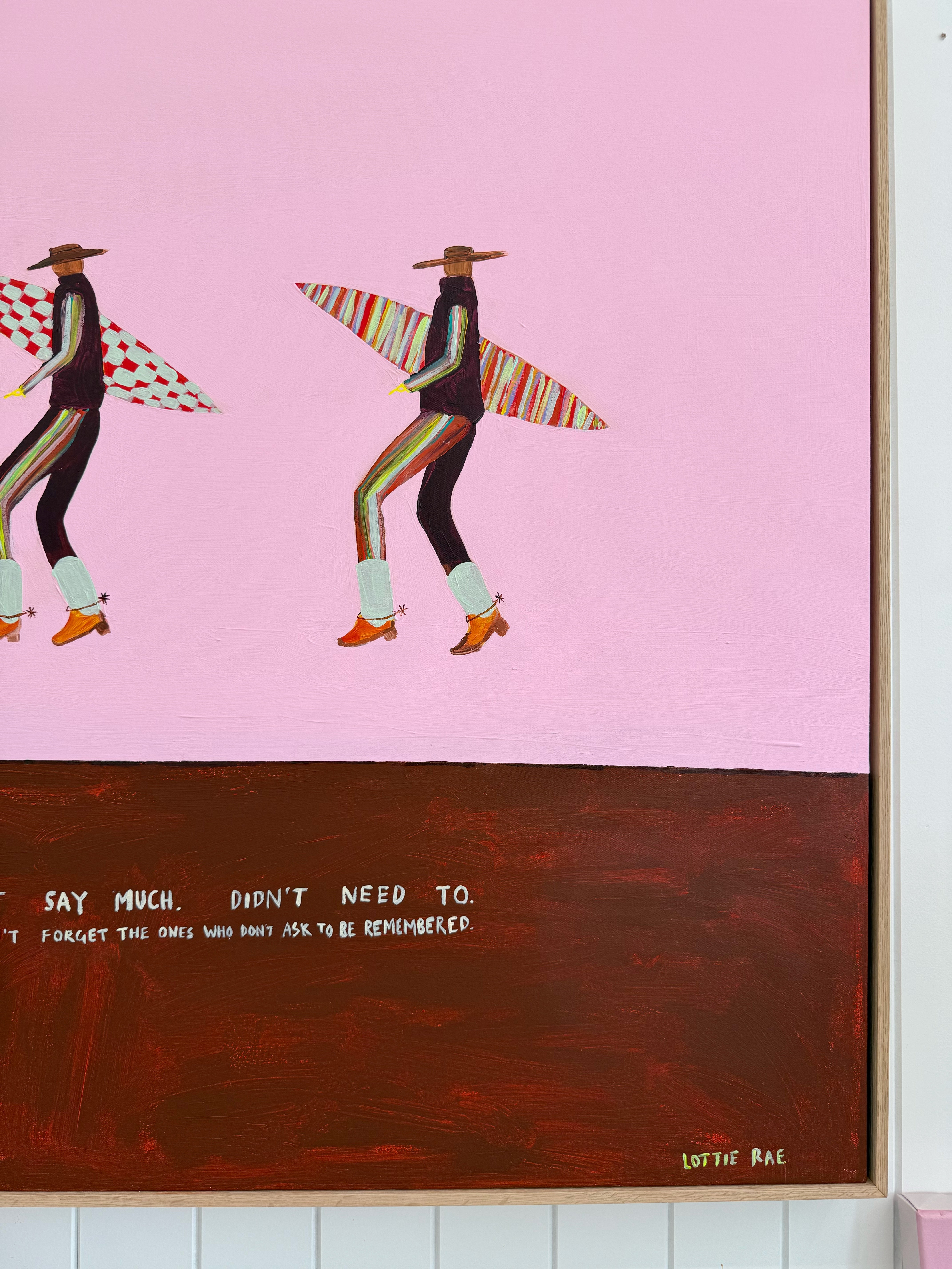 “DIDNT SAY MUCH”