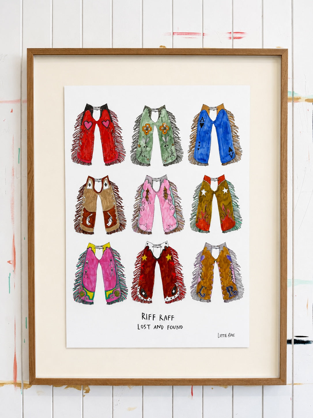 Riff Raff Lost and Found - Framed Print