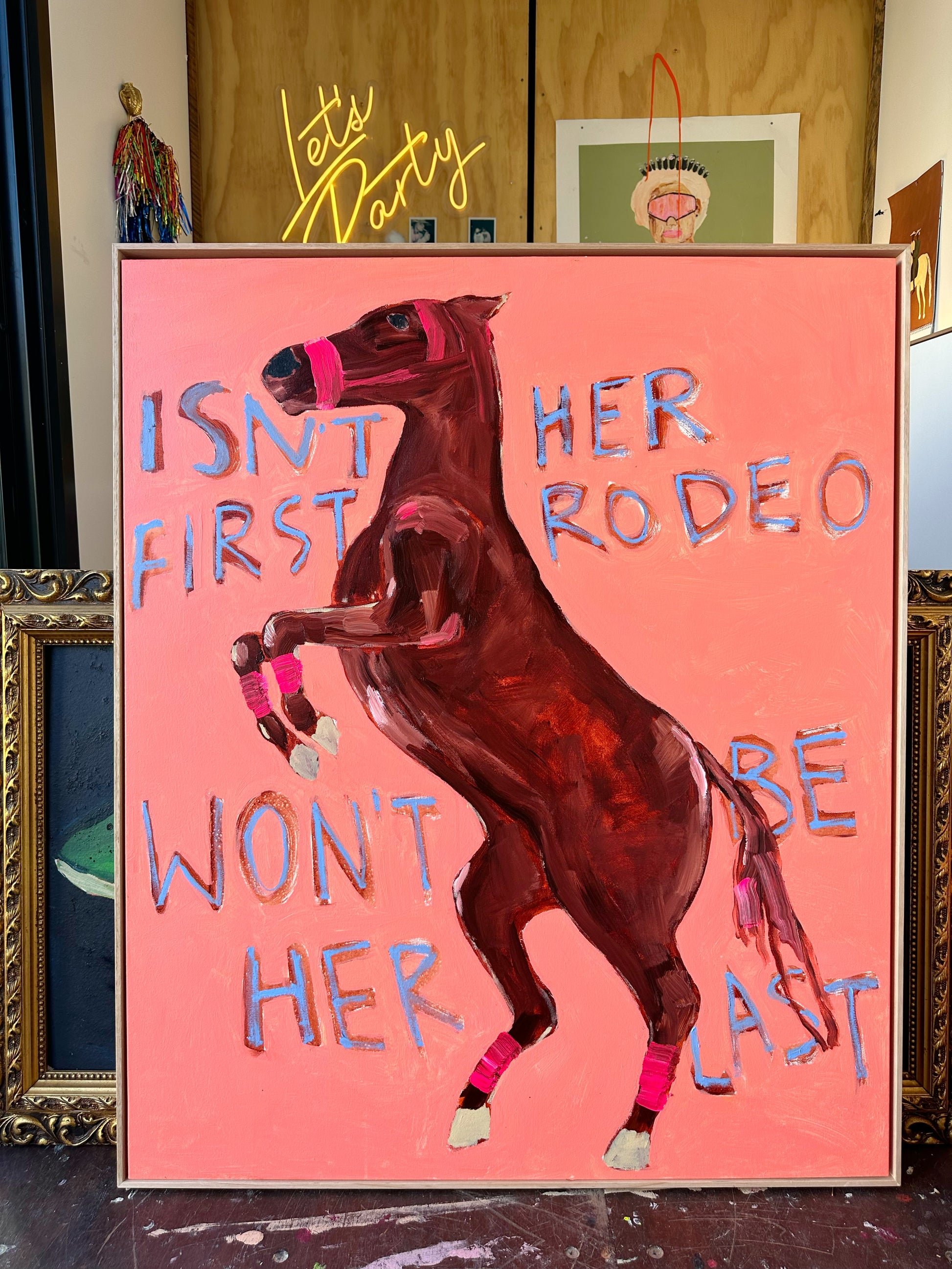 ISN'T HER FIRST RODEO, WONT BE HER LAST – Lottie Rae Art
