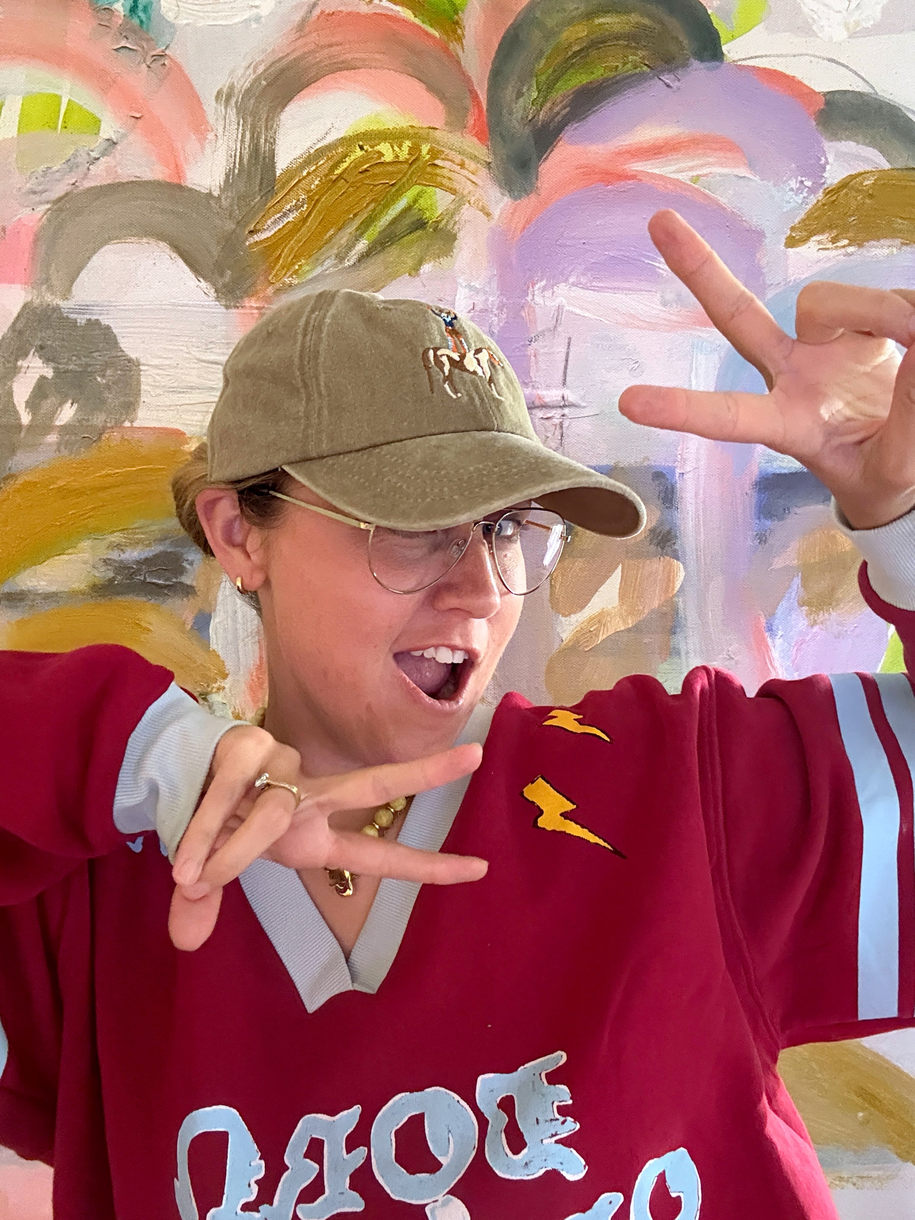 Will Travel for Disco Dad Cap - khaki