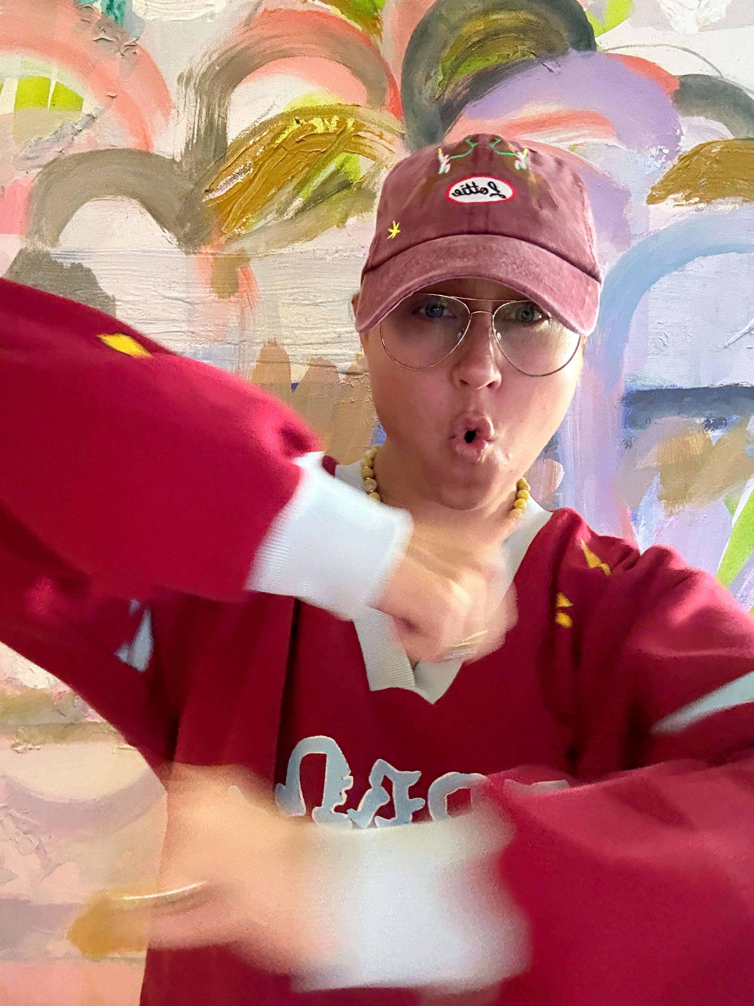 The Lottie Dad Cap - Burgundy