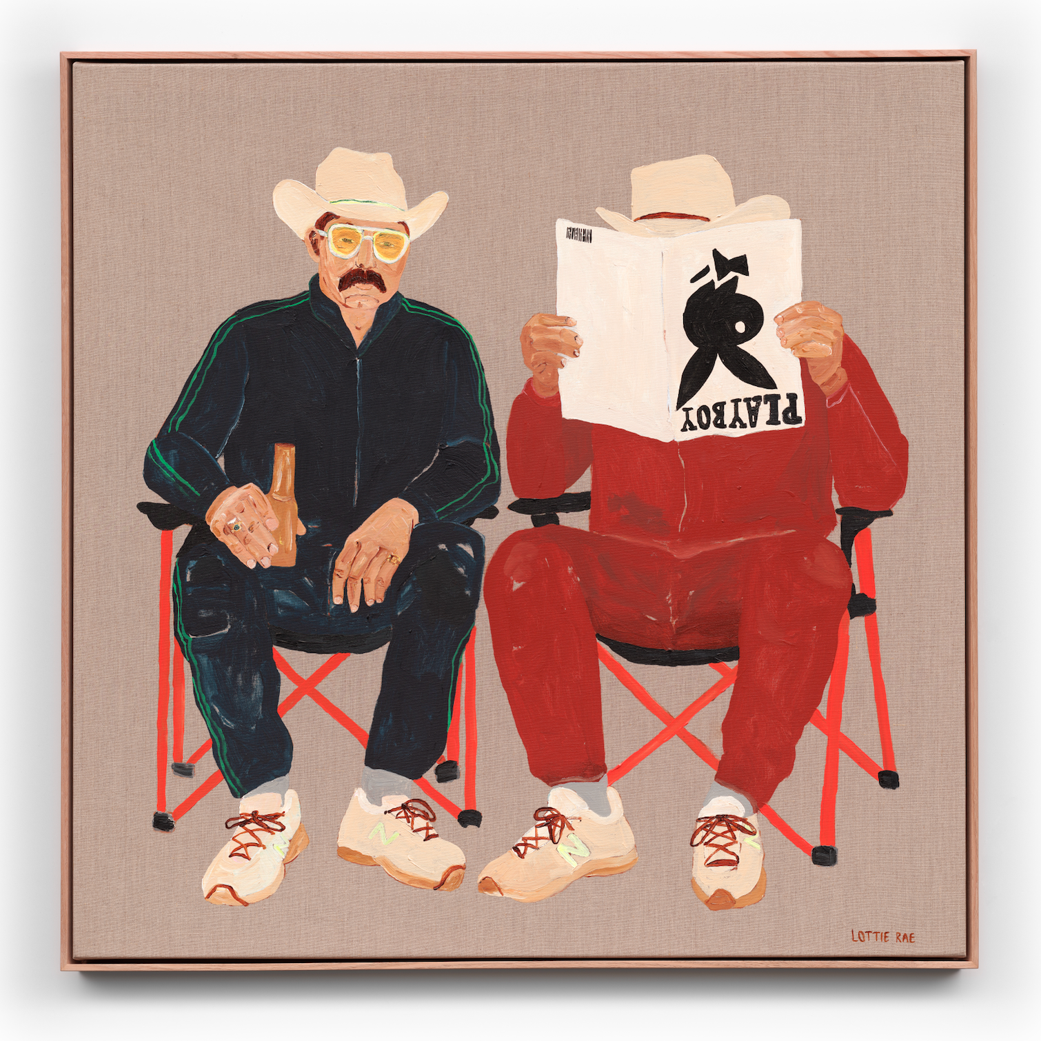 RUSTY & DUSTY PRINT - STRETCHED AND FRAMED PRINT